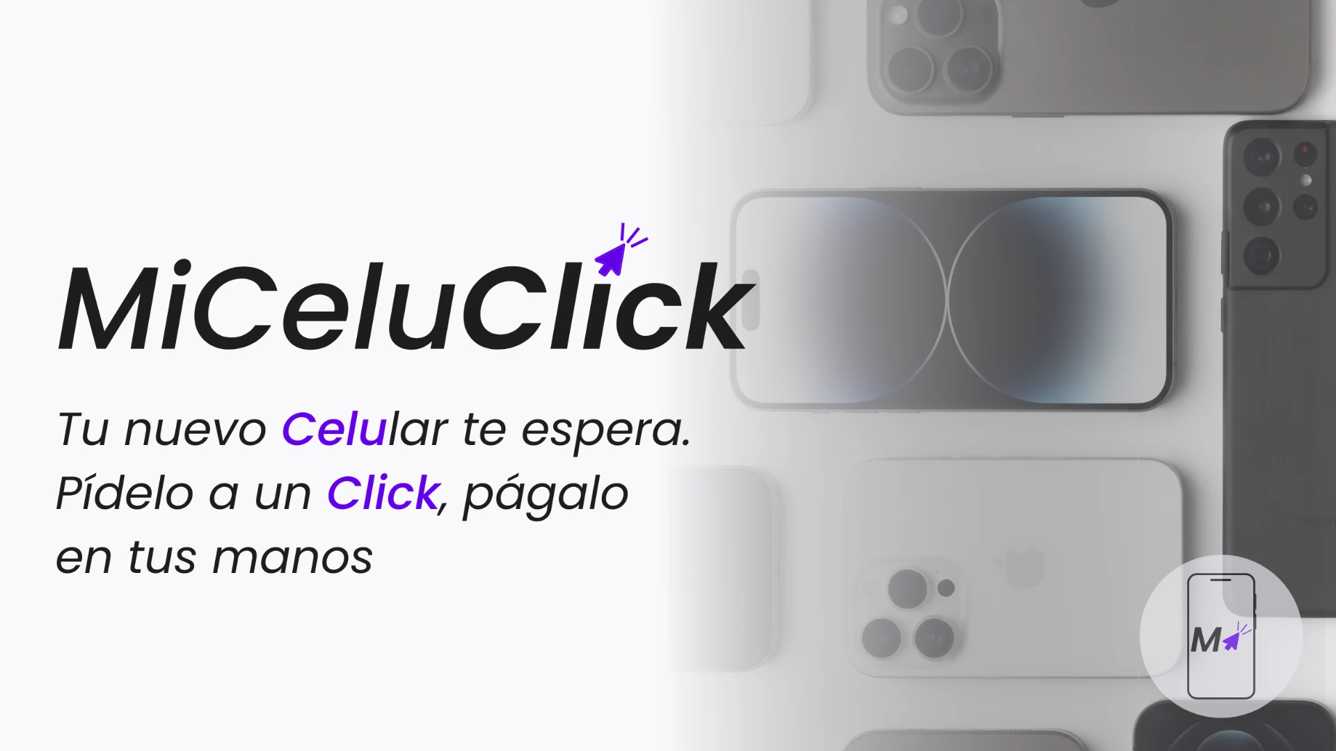 Tu nuevo celular te espera. Pídelo a un click, págalo en tus manos.